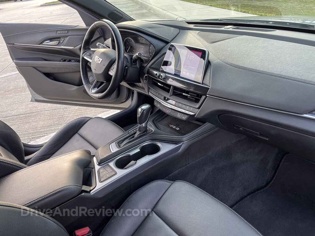 2023 cadillac ct4 interior overview