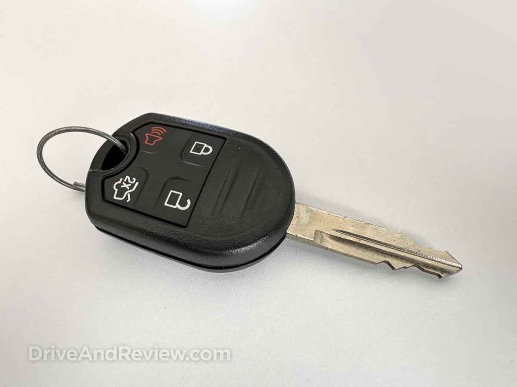 2012 Ford Mustang GT key fob front