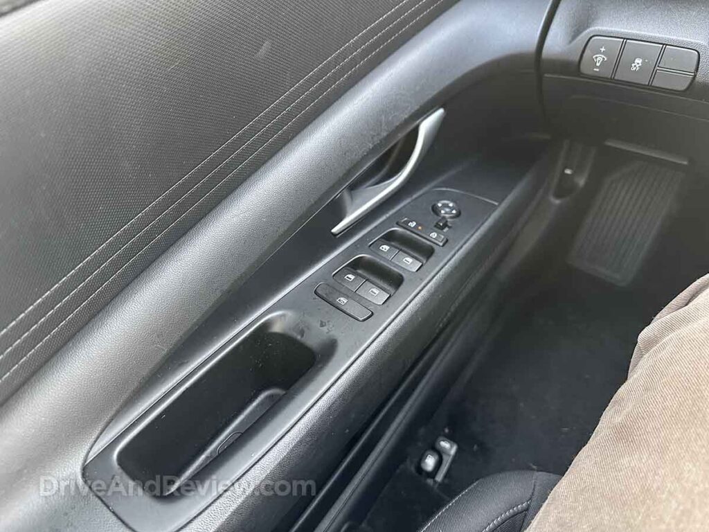 Driver side door panel