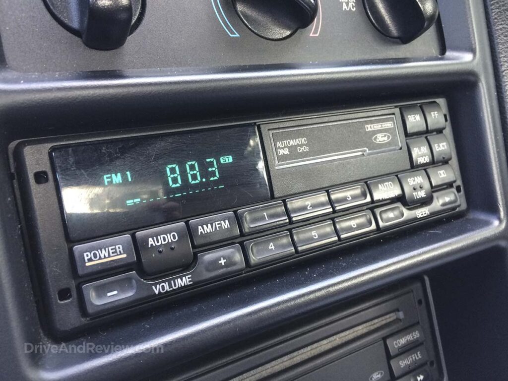 Stark cassette player in 1996 Ford mustang GT